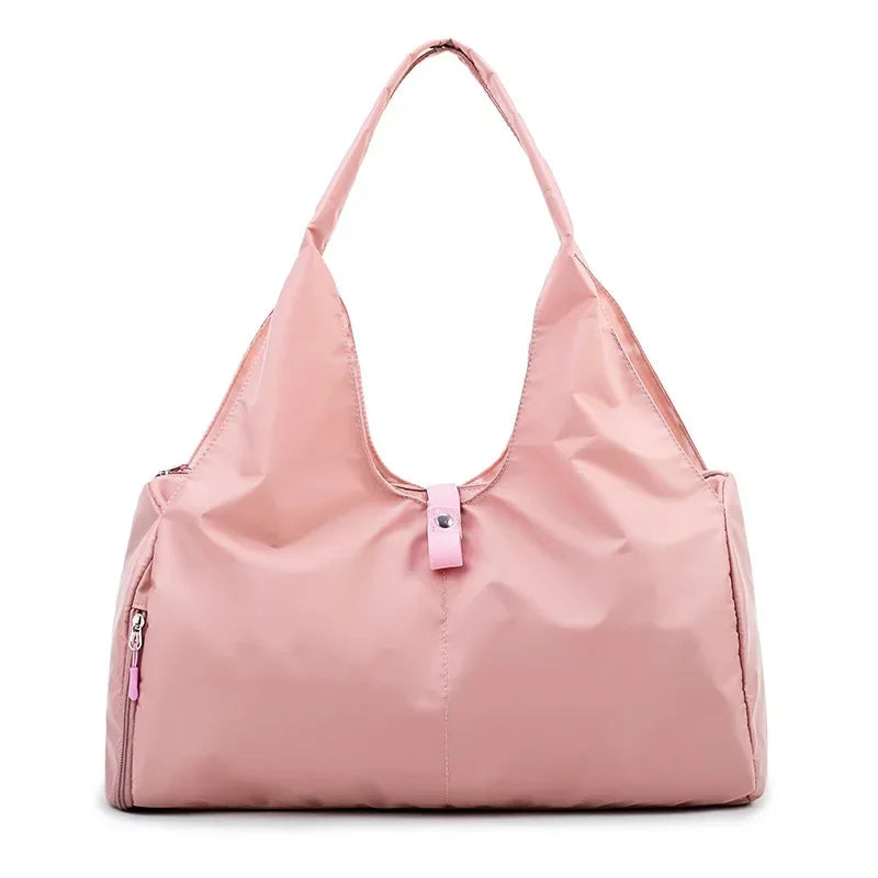 Yoga Mat Bag Dry Wet Separation Sports Shoulder Handbags Women Gym Fitness Training Sac De Sport Swimming Travel Duffle Bags
