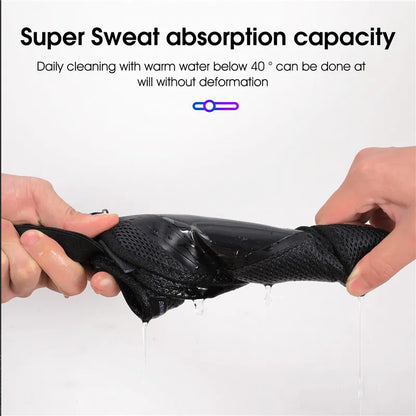 WEST BIKING Bicycle Bike Sweatband Indoor MTB Bike Frame Sweat Guard Trainer Sweat Net Frame Protection Bicycle Accessories