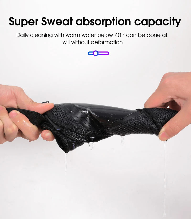 WEST BIKING Bicycle Bike Sweatband Indoor MTB Bike Frame Sweat Guard Trainer Sweat Net Frame Protection Bicycle Accessories