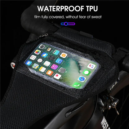 WEST BIKING Bicycle Bike Sweatband Indoor MTB Bike Frame Sweat Guard Trainer Sweat Net Frame Protection Bicycle Accessories