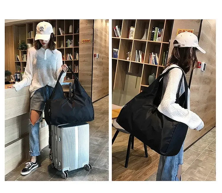 Yoga Mat Bag Dry Wet Separation Sports Shoulder Handbags Women Gym Fitness Training Sac De Sport Swimming Travel Duffle Bags