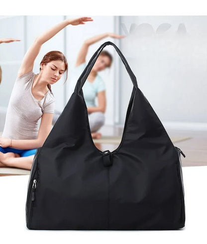 Yoga Mat Bag Dry Wet Separation Sports Shoulder Handbags Women Gym Fitness Training Sac De Sport Swimming Travel Duffle Bags