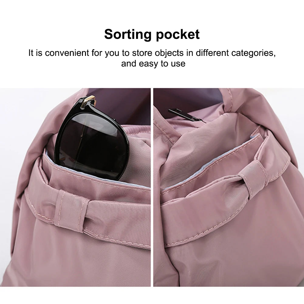 Women Sports Gym Bag Travel Dry Wet Bag Handbag Multiple Compartments Swimming Shoulder Messenger Weekend Fitness Training Bag