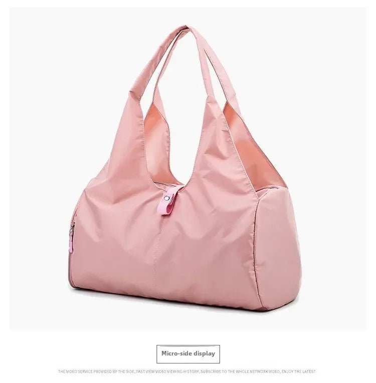 Yoga Mat Bag Dry Wet Separation Sports Shoulder Handbags Women Gym Fitness Training Sac De Sport Swimming Travel Duffle Bags