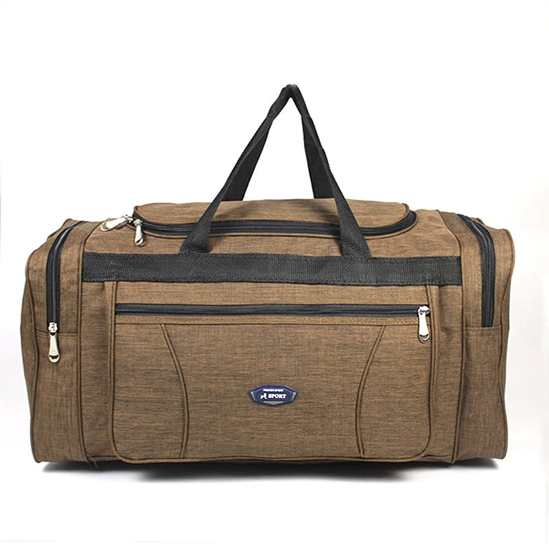 Men Travel Bags Hand Luggage Oxford Waterproof Big Travel Bag Business Large Capacity Duffle Travel Bag