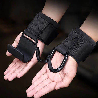 1 PC fitness power hook, pull-up, hard pull training anti-fall helper, no injury palm training equipment