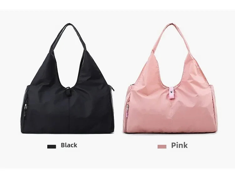 Yoga Mat Bag Dry Wet Separation Sports Shoulder Handbags Women Gym Fitness Training Sac De Sport Swimming Travel Duffle Bags