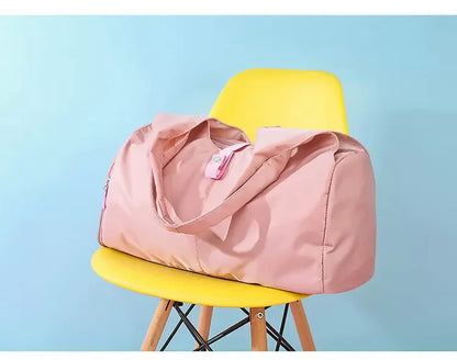 Yoga Mat Bag Dry Wet Separation Sports Shoulder Handbags Women Gym Fitness Training Sac De Sport Swimming Travel Duffle Bags