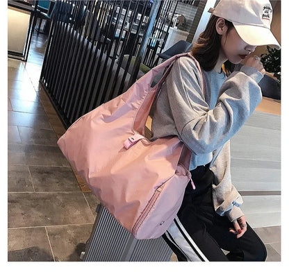 Yoga Mat Bag Dry Wet Separation Sports Shoulder Handbags Women Gym Fitness Training Sac De Sport Swimming Travel Duffle Bags
