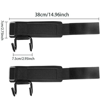 1 PC fitness power hook, pull-up, hard pull training anti-fall helper, no injury palm training equipment