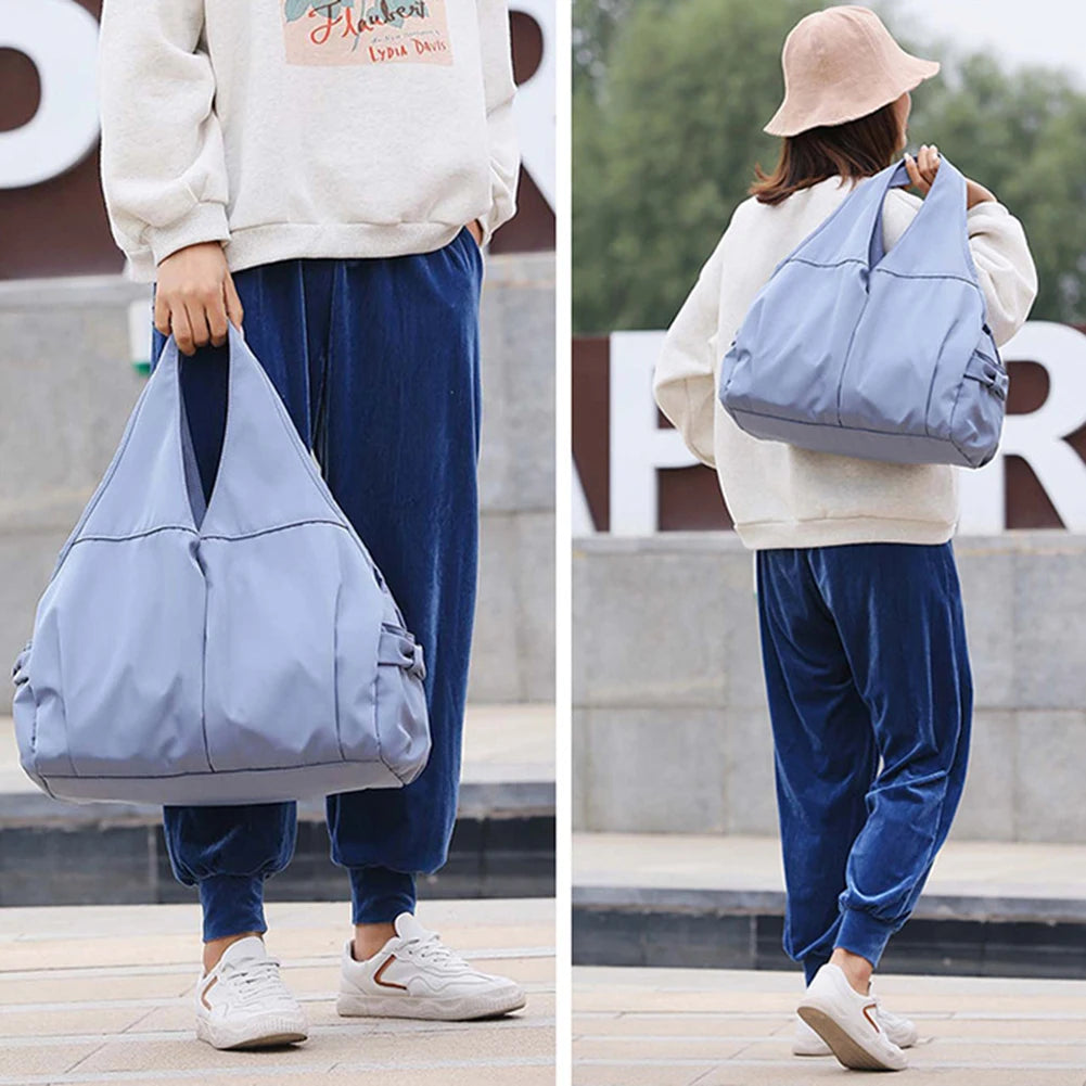Women Sports Gym Bag Travel Dry Wet Bag Handbag Multiple Compartments Swimming Shoulder Messenger Weekend Fitness Training Bag