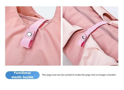 Yoga Mat Bag Dry Wet Separation Sports Shoulder Handbags Women Gym Fitness Training Sac De Sport Swimming Travel Duffle Bags