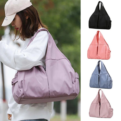 Women Sports Gym Bag Travel Dry Wet Bag Handbag Multiple Compartments Swimming Shoulder Messenger Weekend Fitness Training Bag