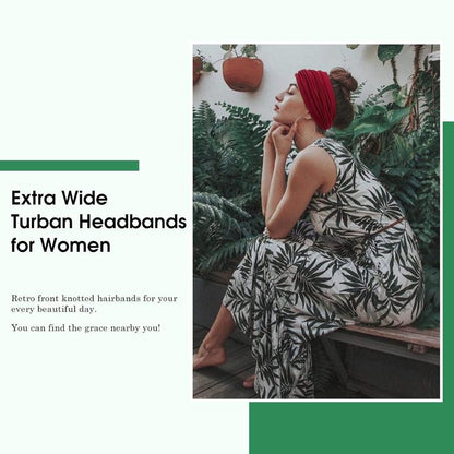 6-Pcs Bohemian Wide Headband – Yoga Sweatband for Women, Breathable Workout Hairband, Boho Sports Headwrap for Running & Fitness Springstatements